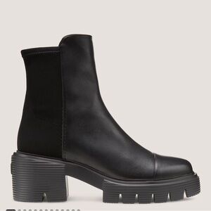 Women’s Stuart Weitzman 5050 soho booties Black Ankle Boots size 6.5 sold out